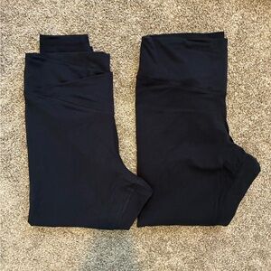 Old Navy Extra High-Rise Active Leggings - XL Navy